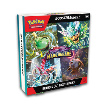 Pokémon TCG: Scarlet & Violet Twilight Masquerade Booster Bundle (6 Packs)