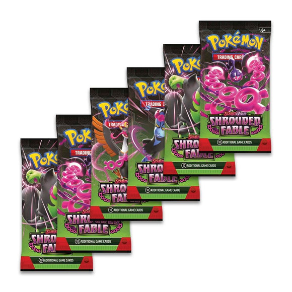 Pokémon TCG: Scarlet & Violet Shrouded Fable Booster Bundle (6 Packs)
