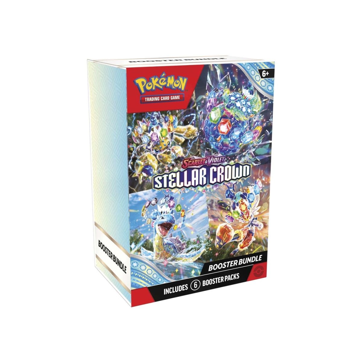 Pokémon TCG: Scarlet & Violet Stellar Crown Booster Bundle (6 Packs)