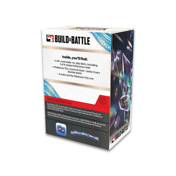 Pokémon TCG: Scarlet & Violet Stellar Crown Build & Battle Box