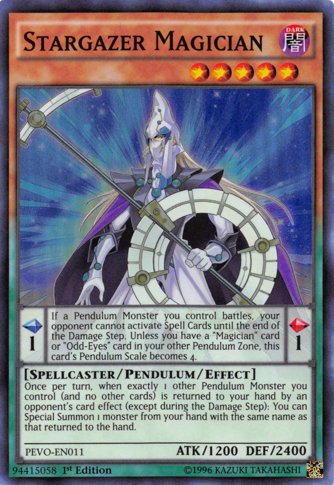 Stargazer Magician [PEVO-EN011] Super Rare
