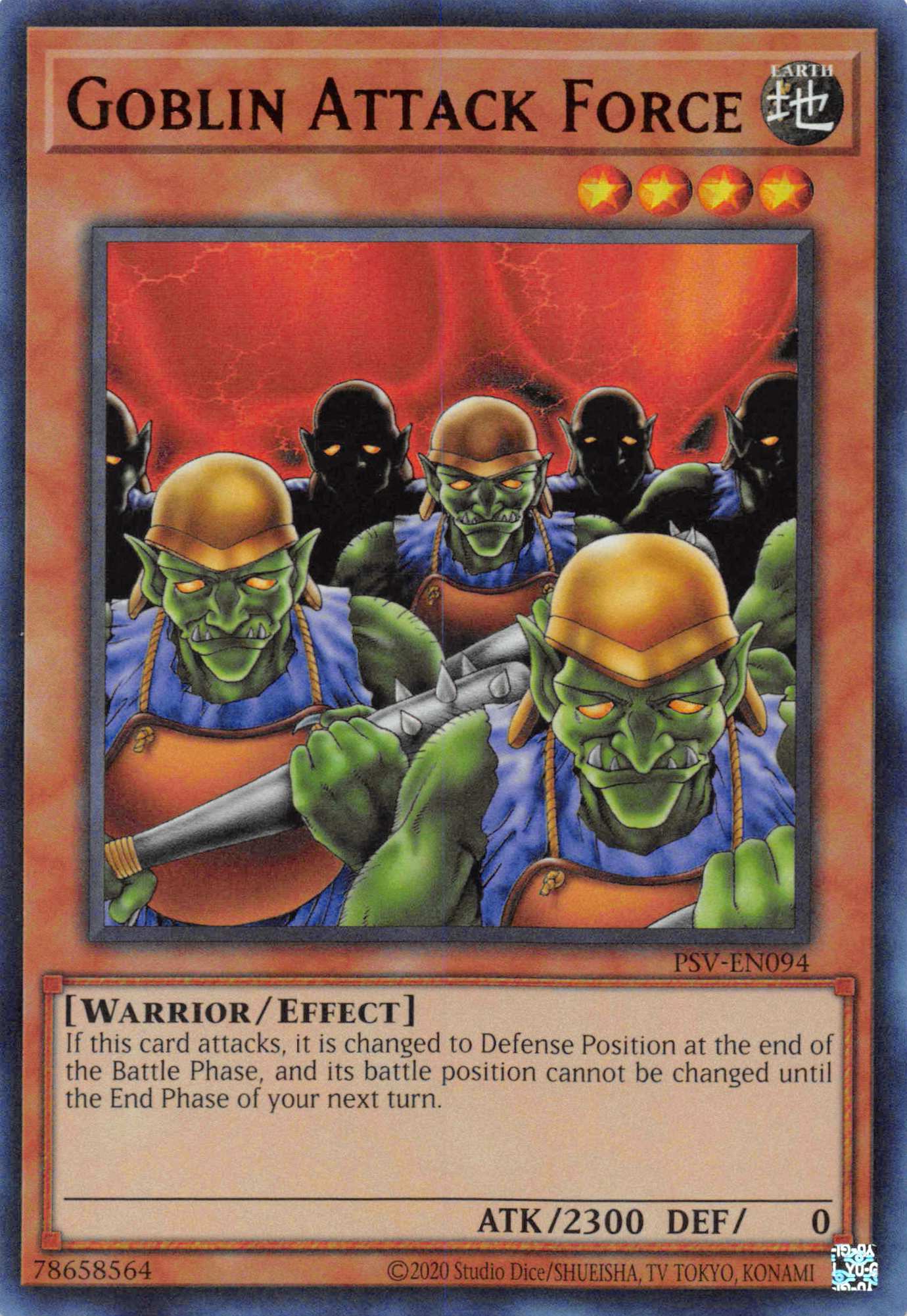 Goblin Attack Force (25th Anniversary) [PSV-EN094] Ultra Rare