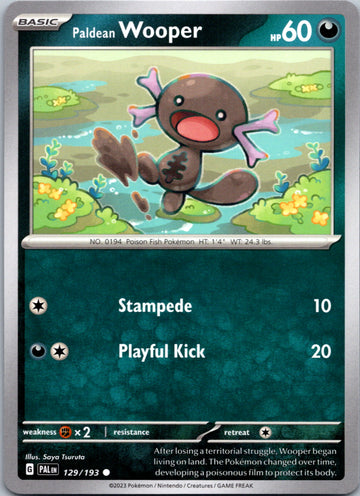 Paldean Wooper - 129/193 [129/193] [Paldea Evolved]