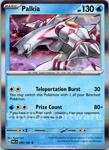 Palkia [040/182] [Paradox Rift] Holofoil