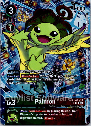 Palmon (Box Topper) [BT22-044 U] [Cyber Eden] Foil