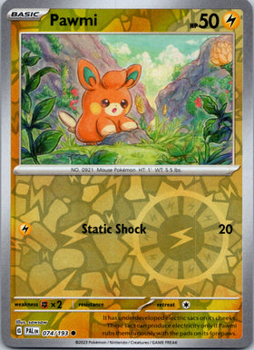 Pawmi [074/193] [Paldea Evolved] Reverse Holofoil