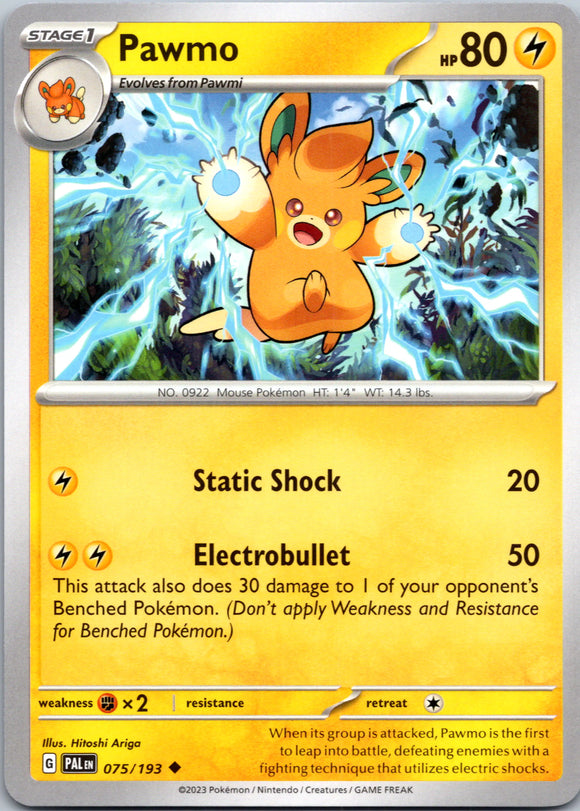 Pawmo [075/193] [Paldea Evolved]