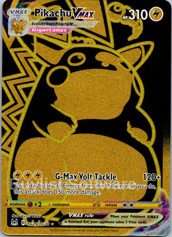 Pikachu VMAX (TG29/TG30) [Sword & Shield: Lost Origin]