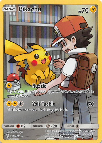 Pikachu (Secret) [241/236] [Cosmic Eclipse] Holofoil