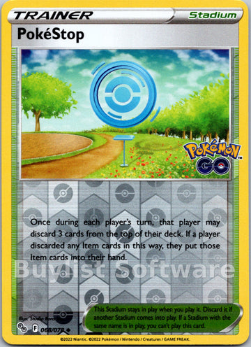 PokeStop (068/078) [Pokémon  GO]