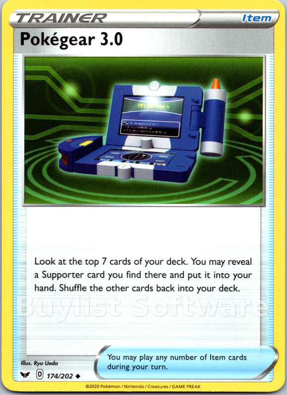 Pokegear 3.0 (174/202) [SWSH01: Sword & Shield Base Set]