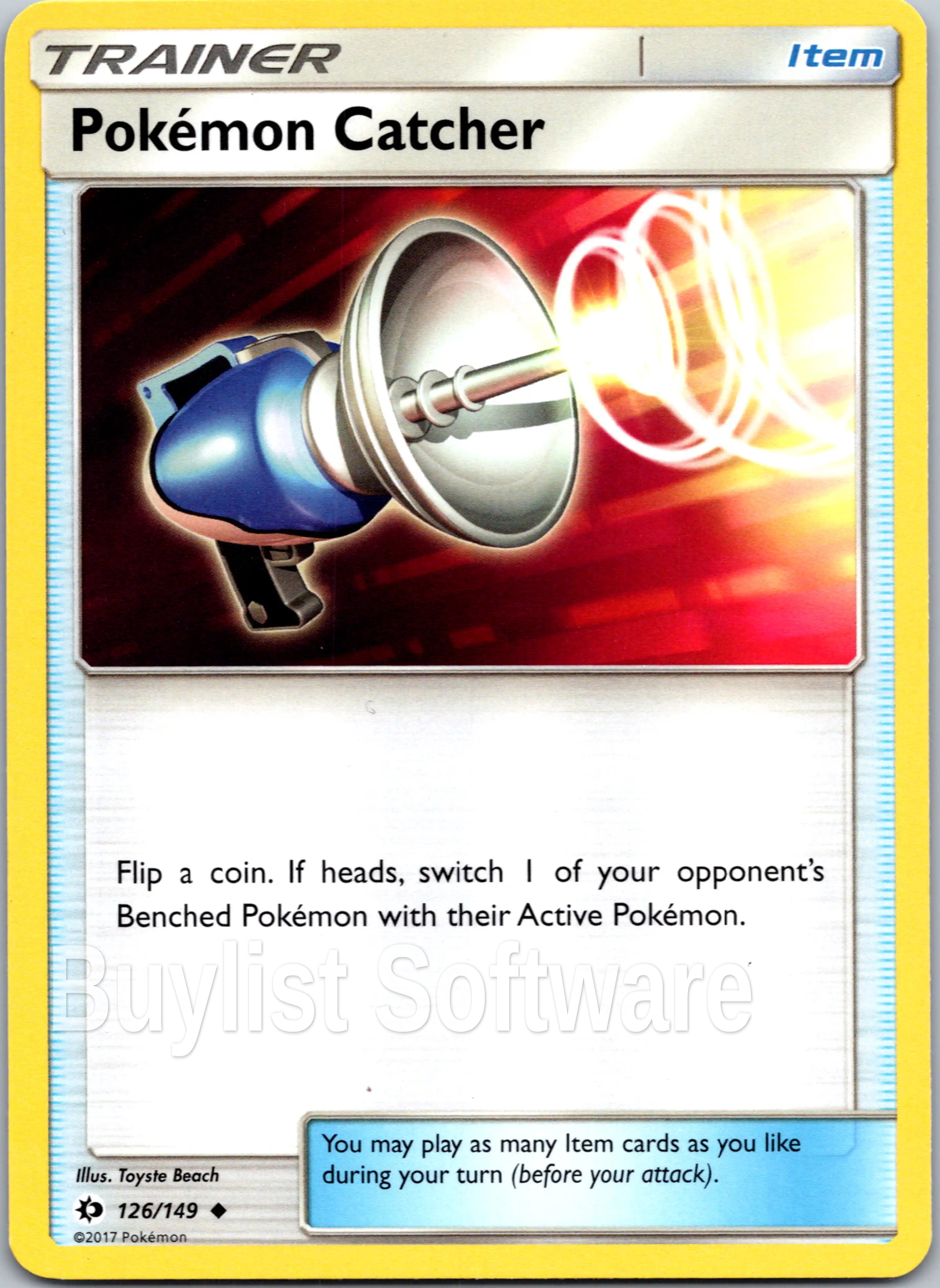 Pokemon Catcher [126/149] [Sun & Moon Base Set]