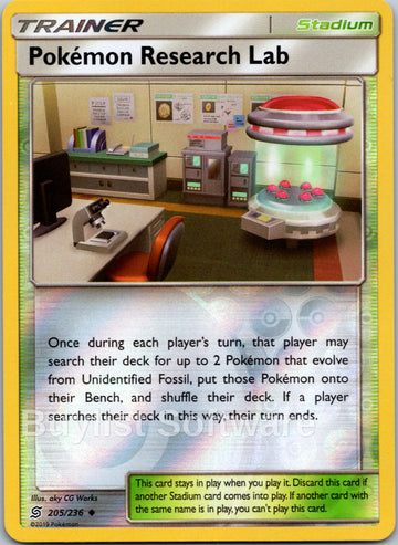 Pokemon Research Lab [205/236] [Unified Minds] Reverse Holofoil