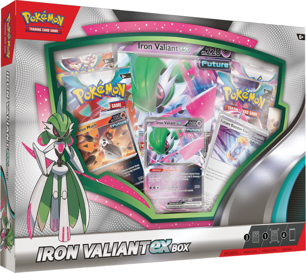 Pokémon TCG: Iron Valiant ex Box
