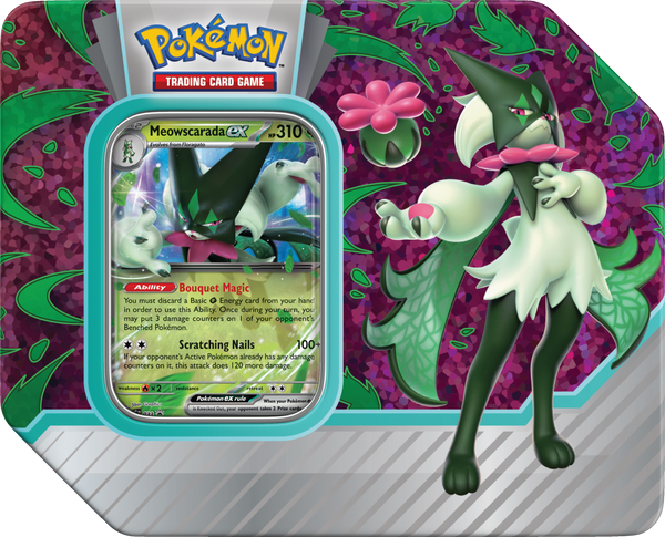 Pokémon TCG: Paldea Partners Tin (Meowscarada)