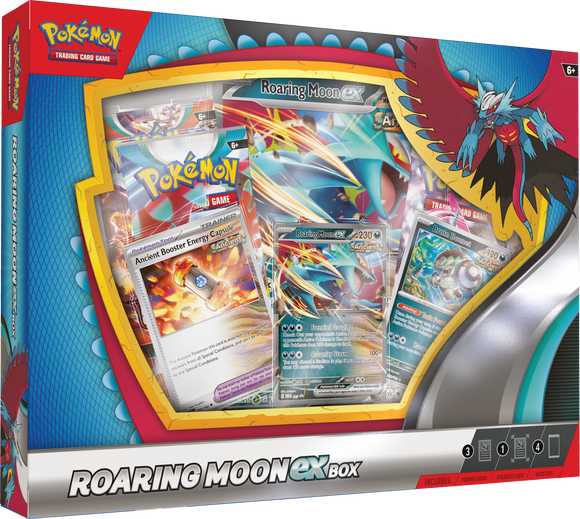 Pokémon TCG: Roaring Moon ex Box