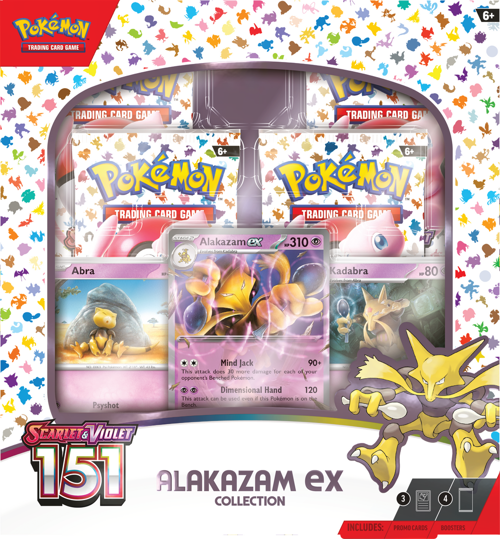 Pokémon TCG: Scarlet & Violet - 151 Collection (Alakazam ex)