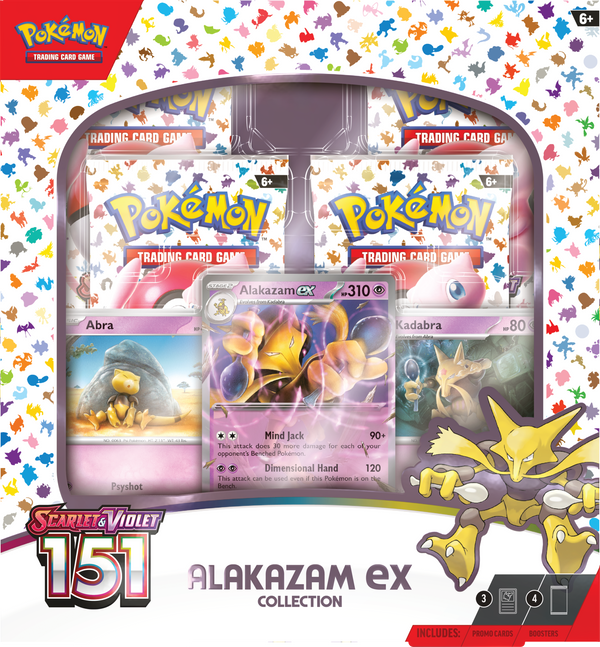 Pokémon TCG: Scarlet & Violet - 151 Collection (Alakazam ex)