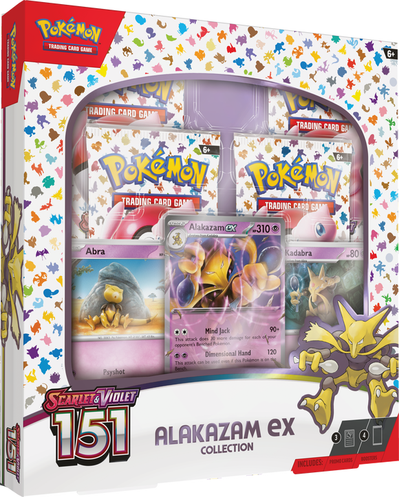 Pokémon TCG: Scarlet & Violet - 151 Collection (Alakazam ex)