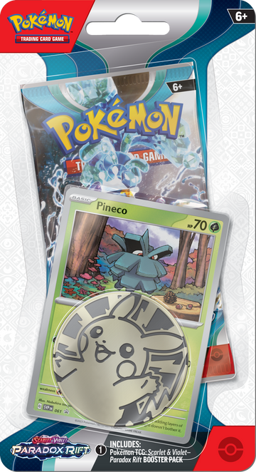 Pokémon TCG: Scarlet & Violet Paradox Rift Checklane Blister (Pineco)