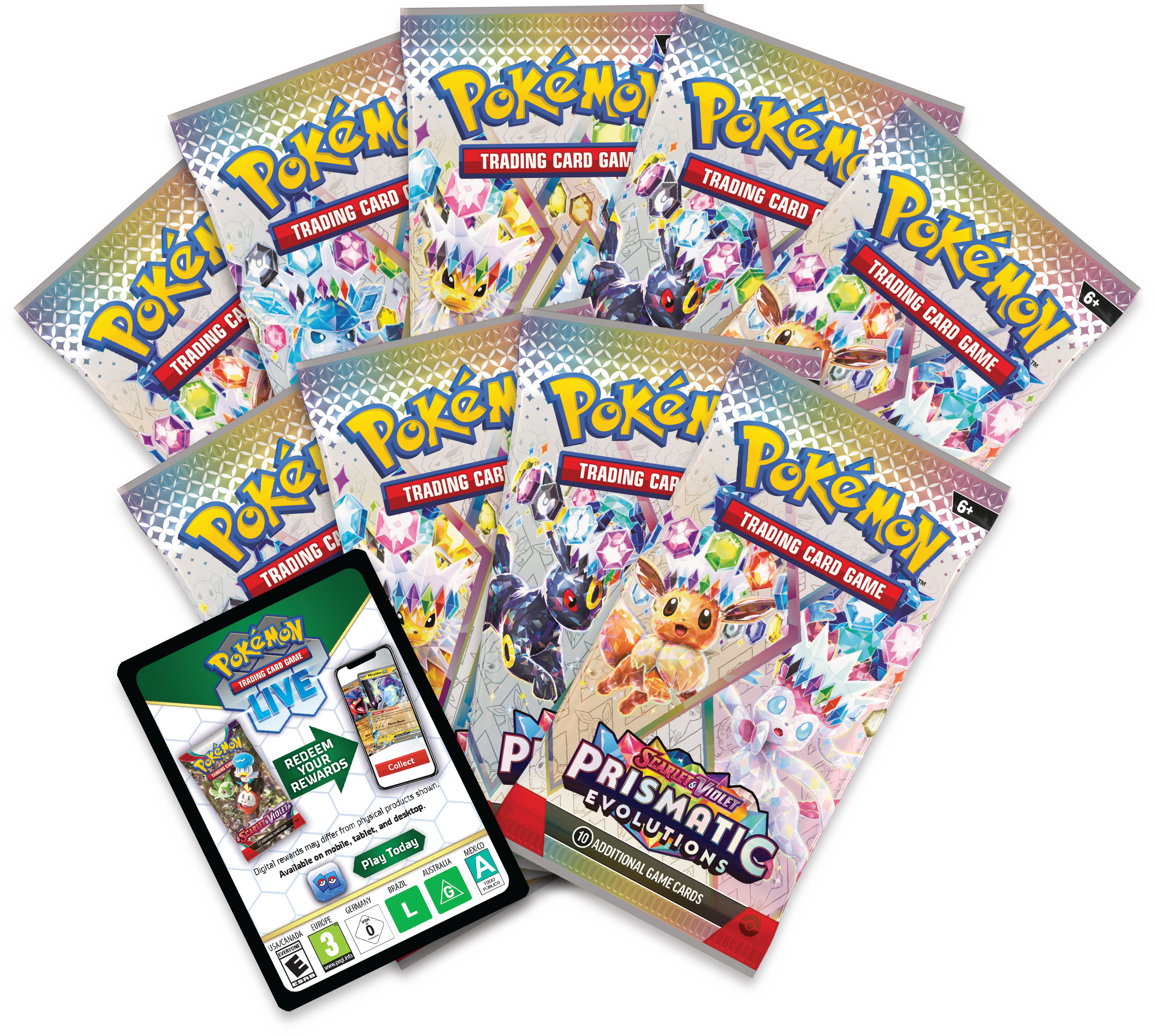 Pokémon TCG: Scarlet & Violet - Prismatic Evolutions Elite Trainer Box