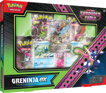 Pokémon TCG: Scarlet & Violet Shrouded Fable Greninja ex Special Illustration Collection