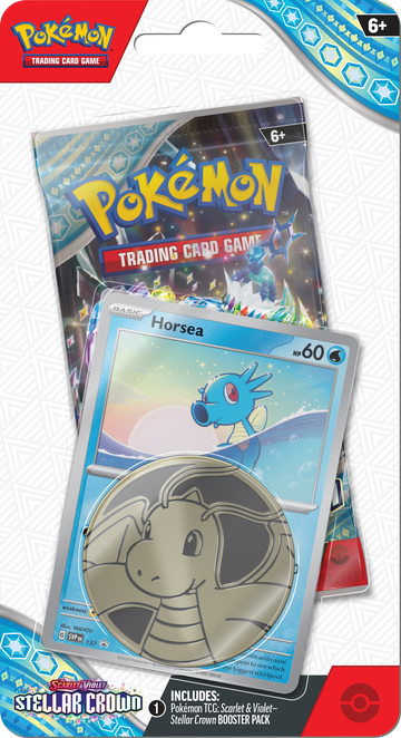 Pokémon TCG: Scarlet & Violet Stellar Crown Checklane Blister (Horsea)