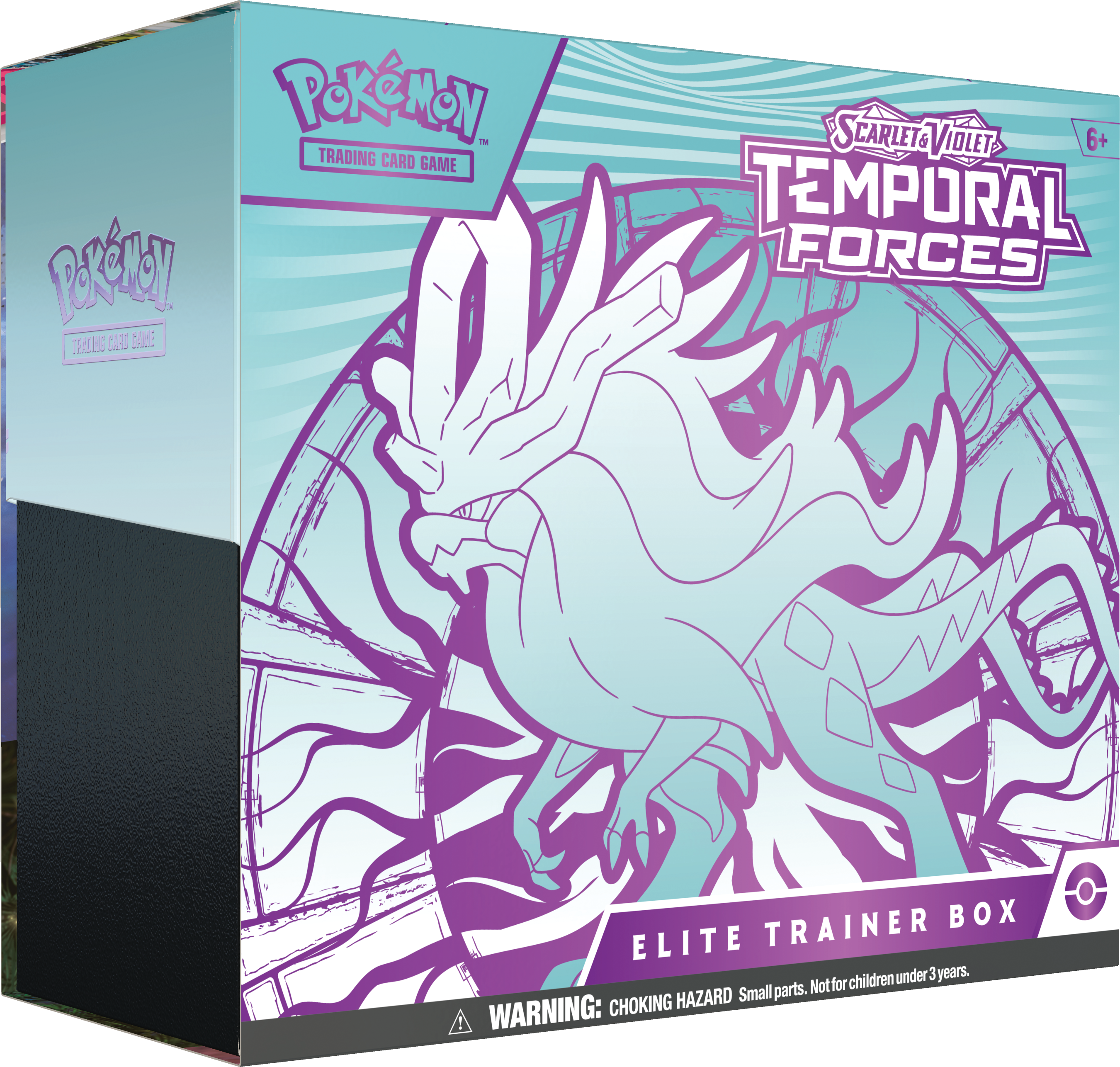 Pokémon TCG: Scarlet & Violet Temporal Forces Elite Trainer Box (Walking Wake)
