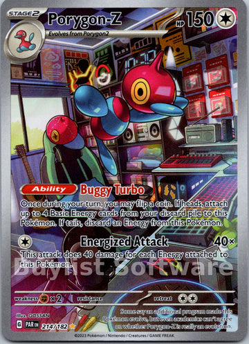 Porygon-Z (214/182) - [Scarlet & Violet: Paradox Rift] Holofoil