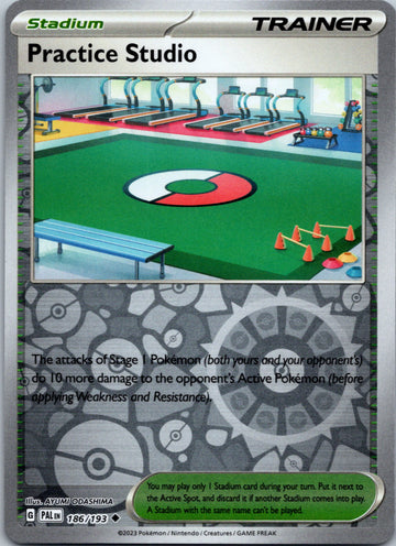 Practice Studio [186/193] [Paldea Evolved] Reverse Holofoil