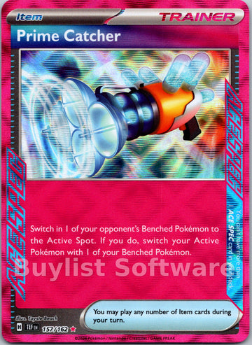 Prime Catcher [157/162] - (Temporal Forces) Holofoil