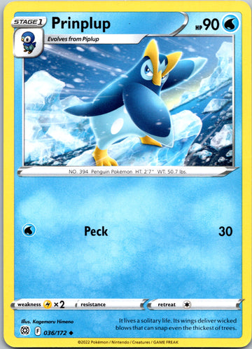Prinplup [036/172] [Brilliant Stars]