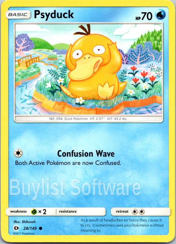 Psyduck [28/149] [Sun & Moon Base Set]