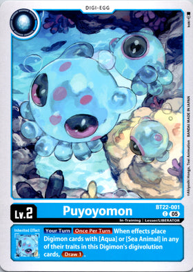 Puyoyomon [BT22-001 C] [Cyber Eden]