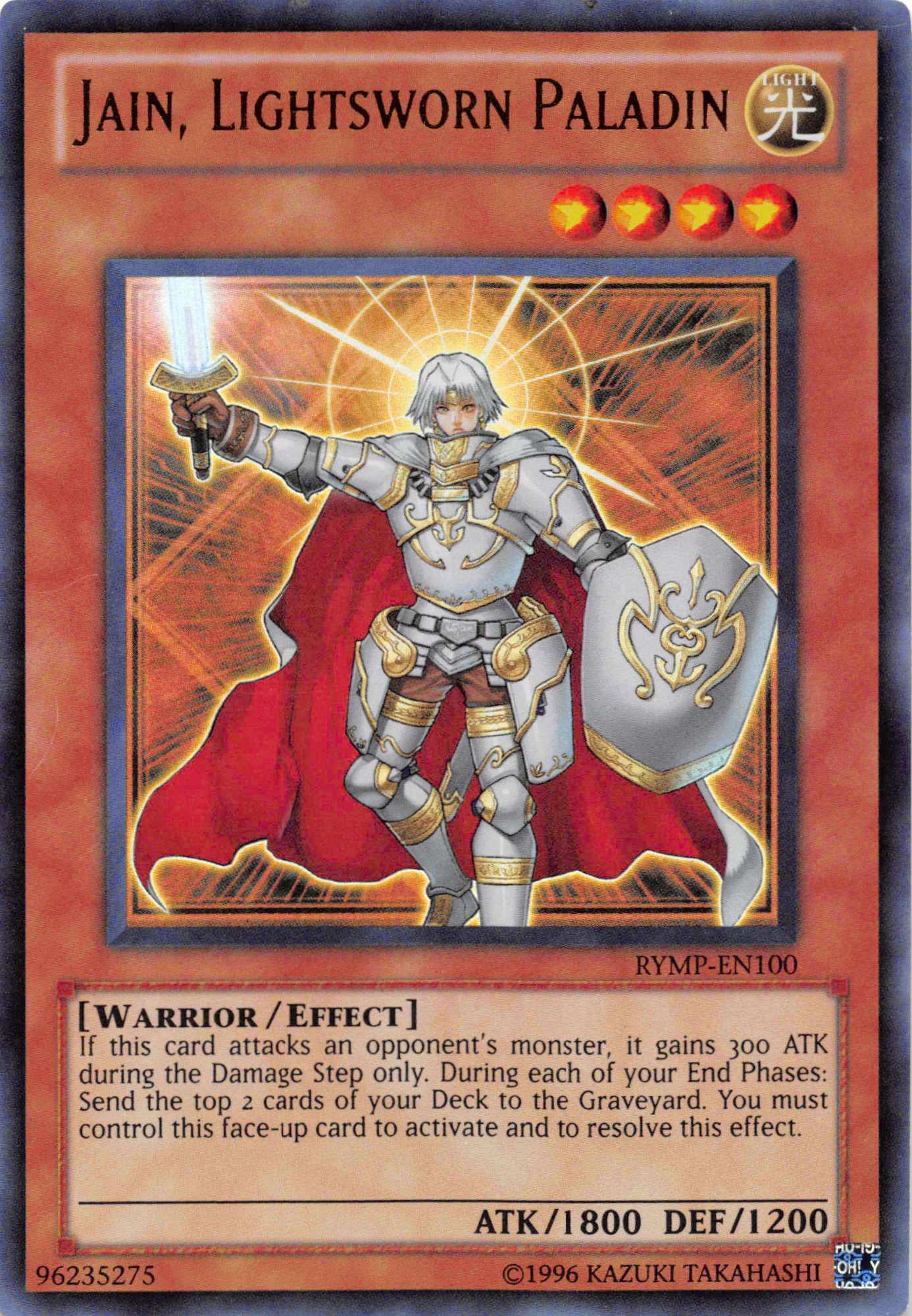 Jain, Lightsworn Paladin [RYMP-EN100] Ultra Rare