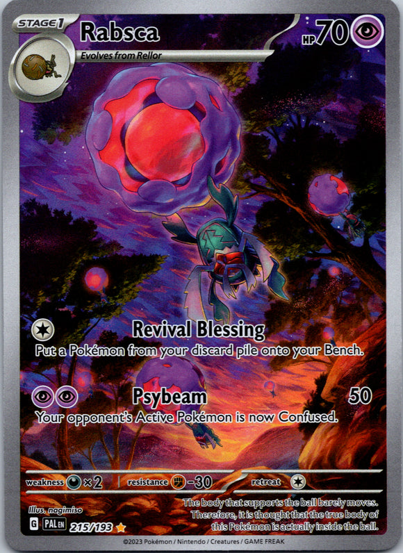 Rabsca - 215/193 [215/193] [Paldea Evolved] Holofoil