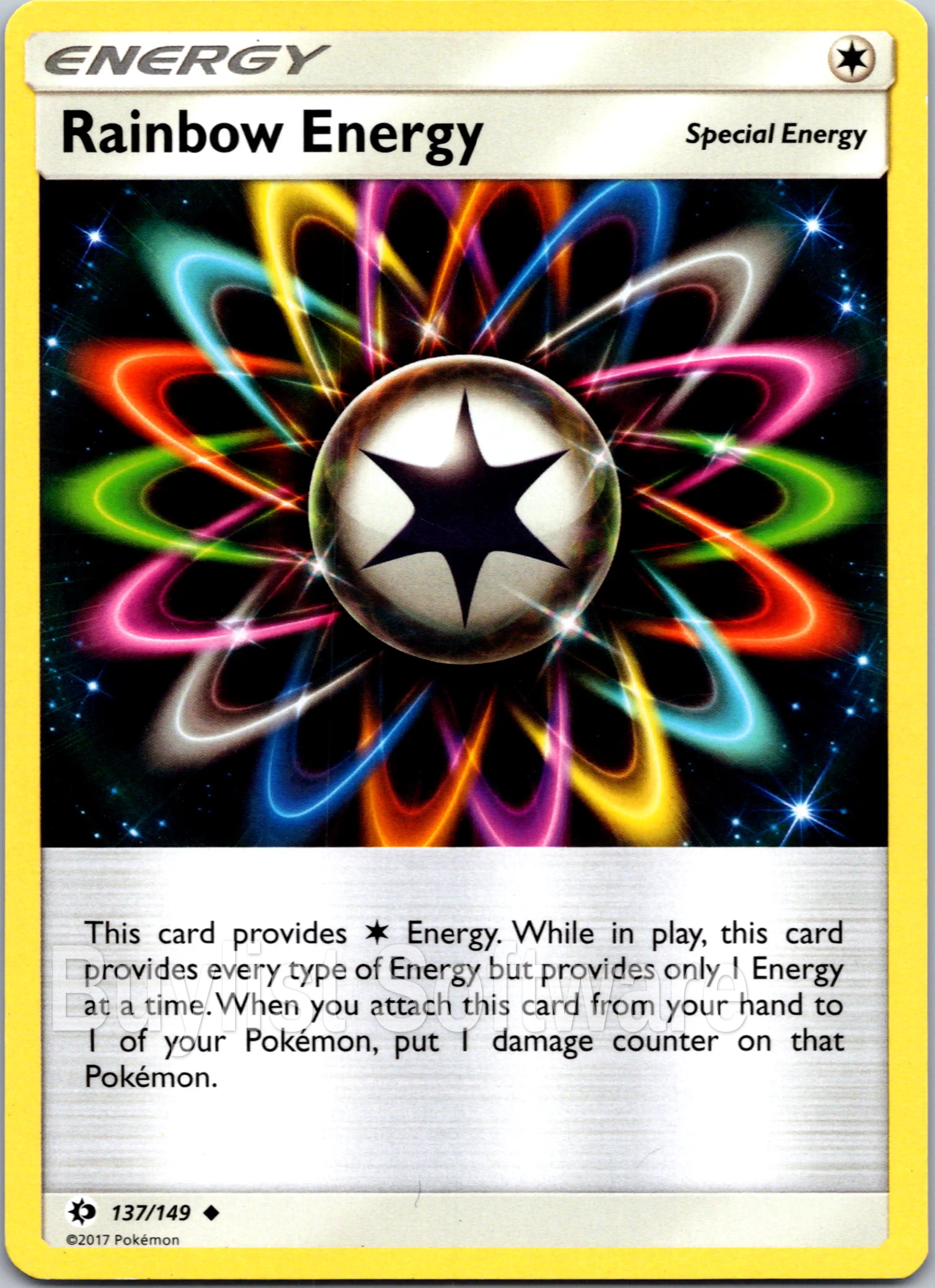 Rainbow Energy [137/149] [Sun & Moon Base Set]