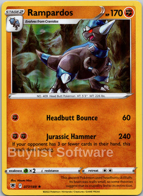 Rampardos [077/189] [Astral Radiance] Holofoil