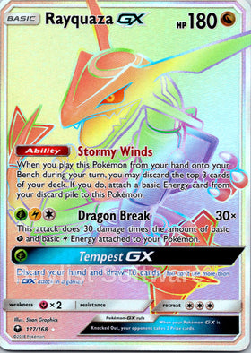 Rayquaza GX (177/168) [Sun & Moon: Celestial Storm]