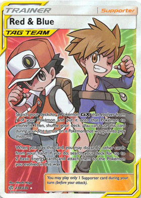 Red & Blue (Full Art) [234/236] [Cosmic Eclipse] Holofoil