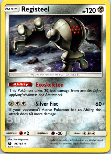 Registeel (096/168) [Sun & Moon: Celestial Storm]
