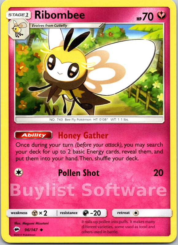 Ribombee (096/147) [Sun & Moon: Burning Shadows]
