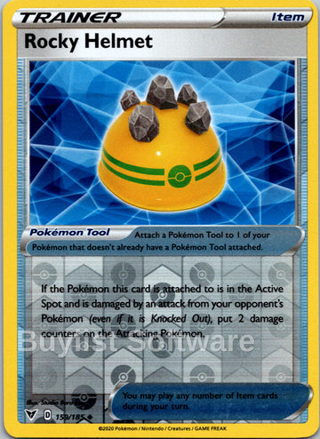 Rocky Helmet [159/185] [Vivid Voltage] Reverse Holofoil