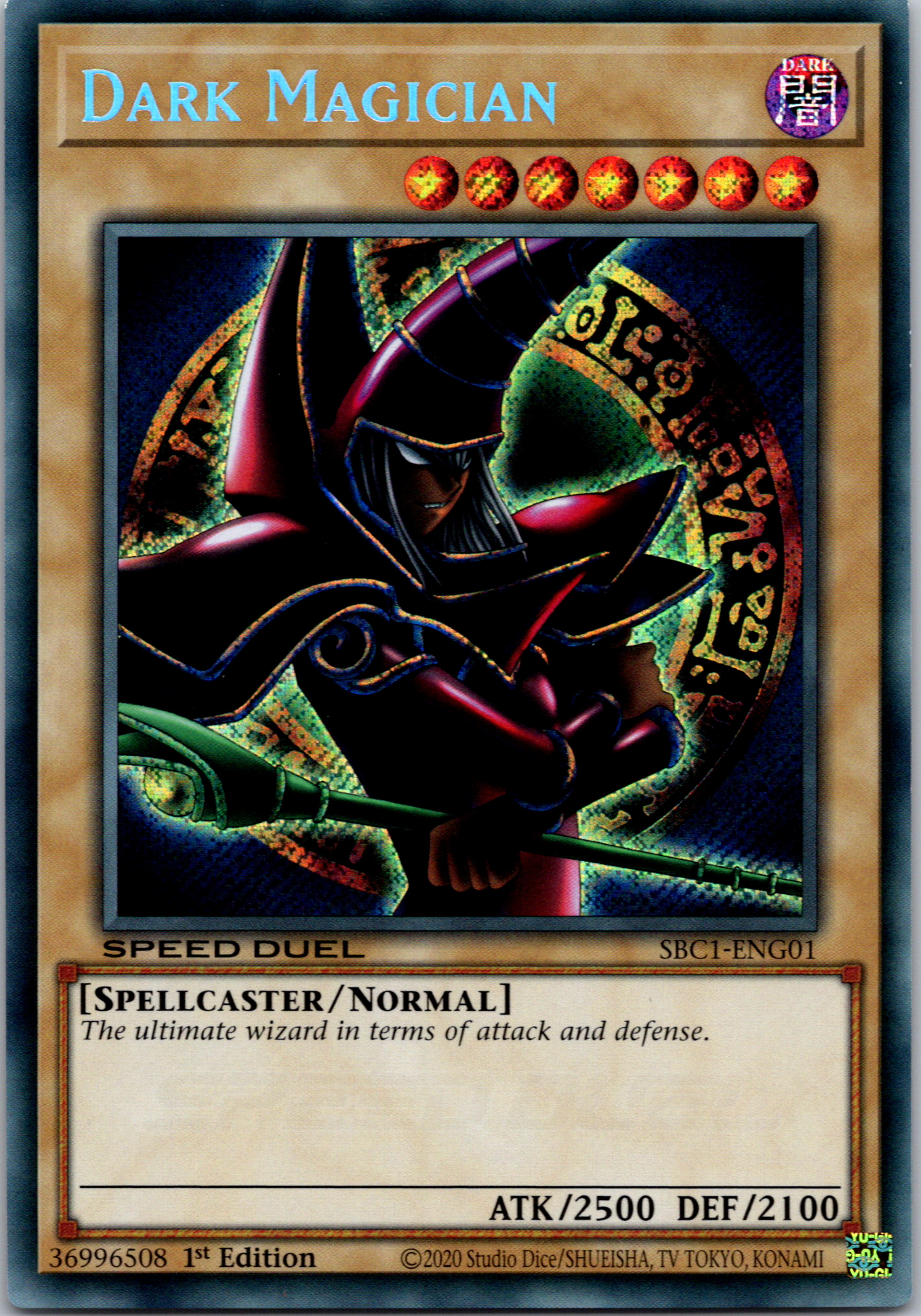 Dark Magician [SBC1-ENG01] Secret Rare