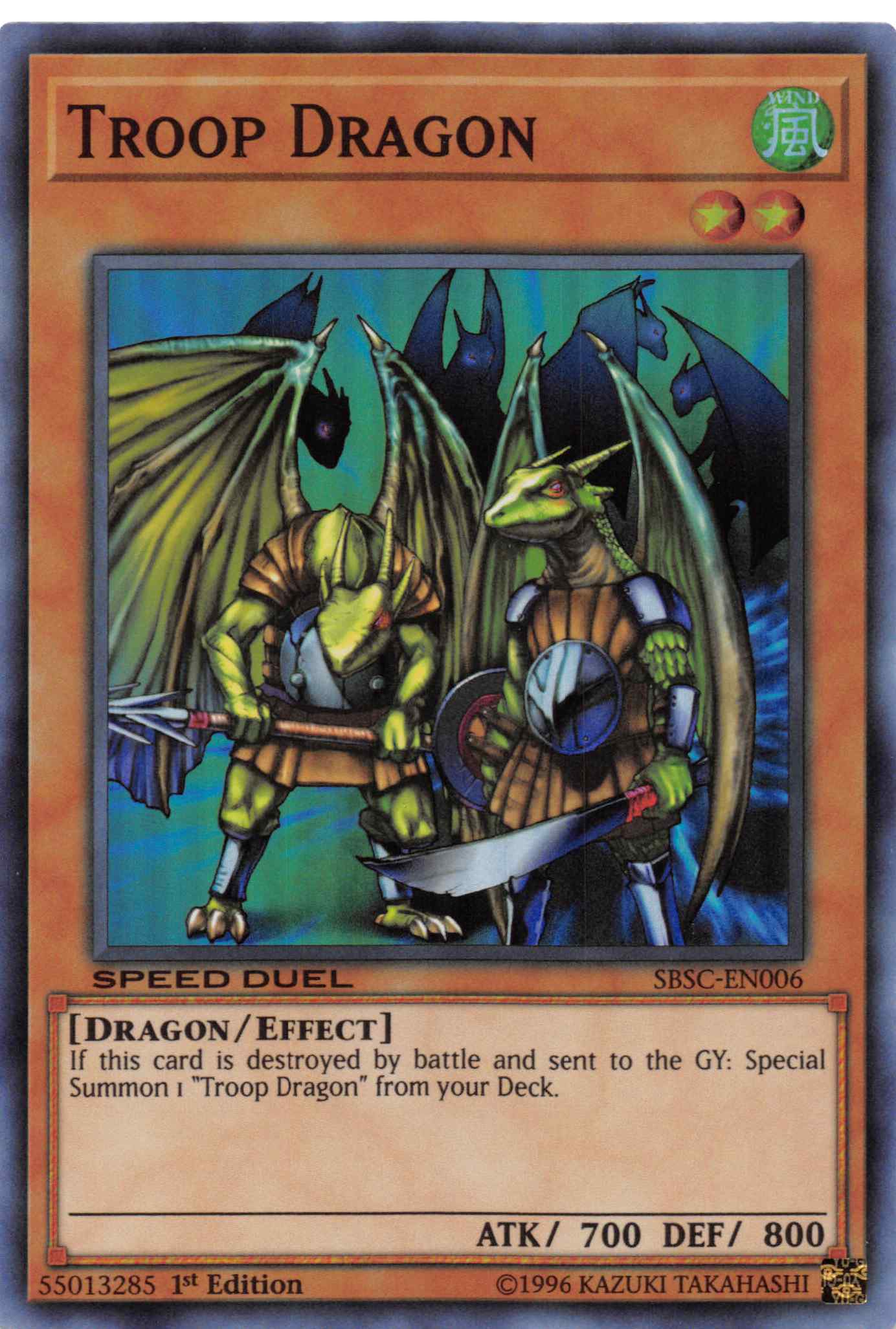 Troop Dragon [SBSC-EN006] Super Rare