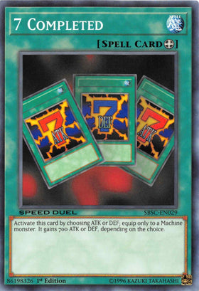 7 Completed [SBSC-EN029] Common