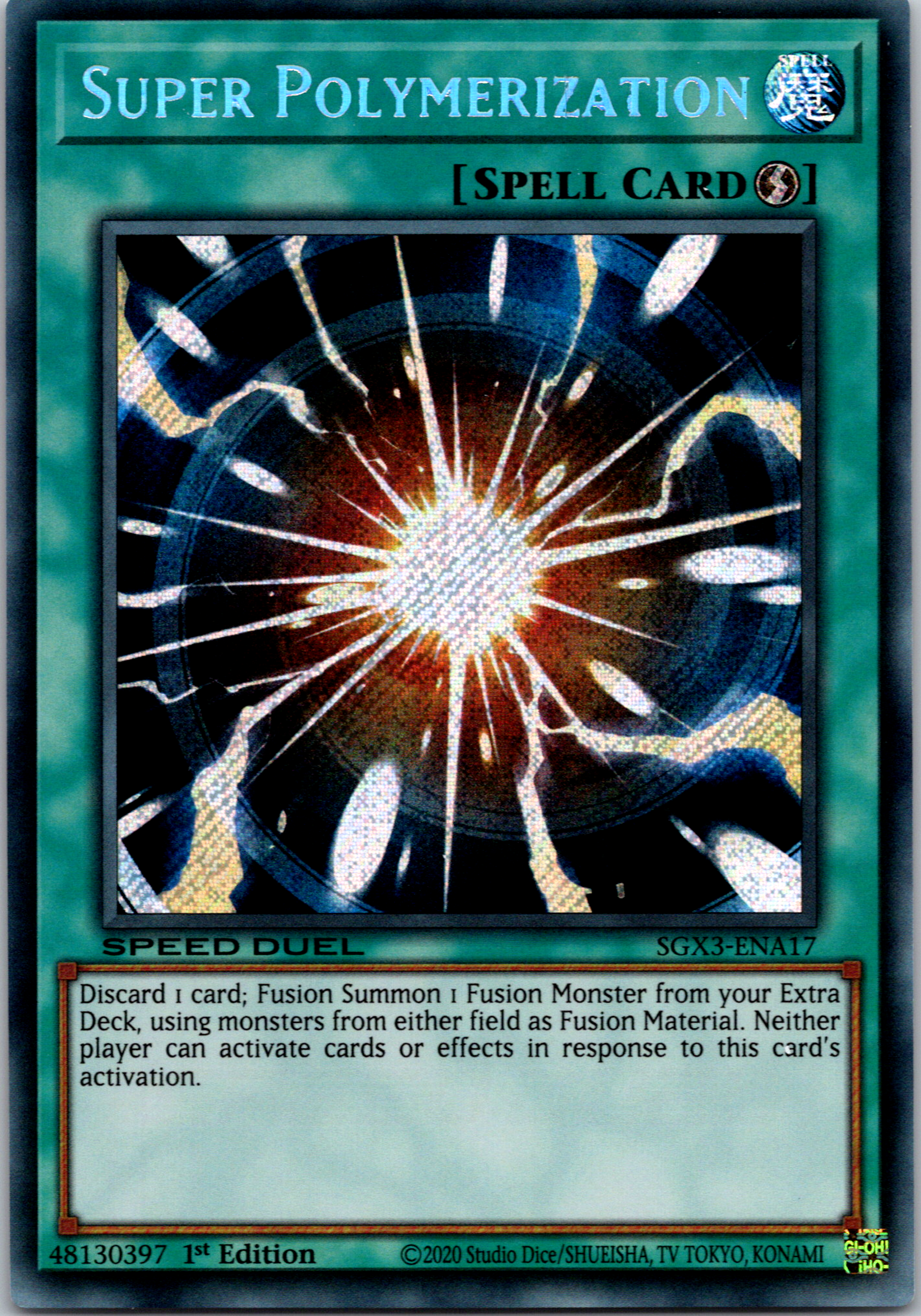 Super Polymerization [SGX3-ENA17] Secret Rare