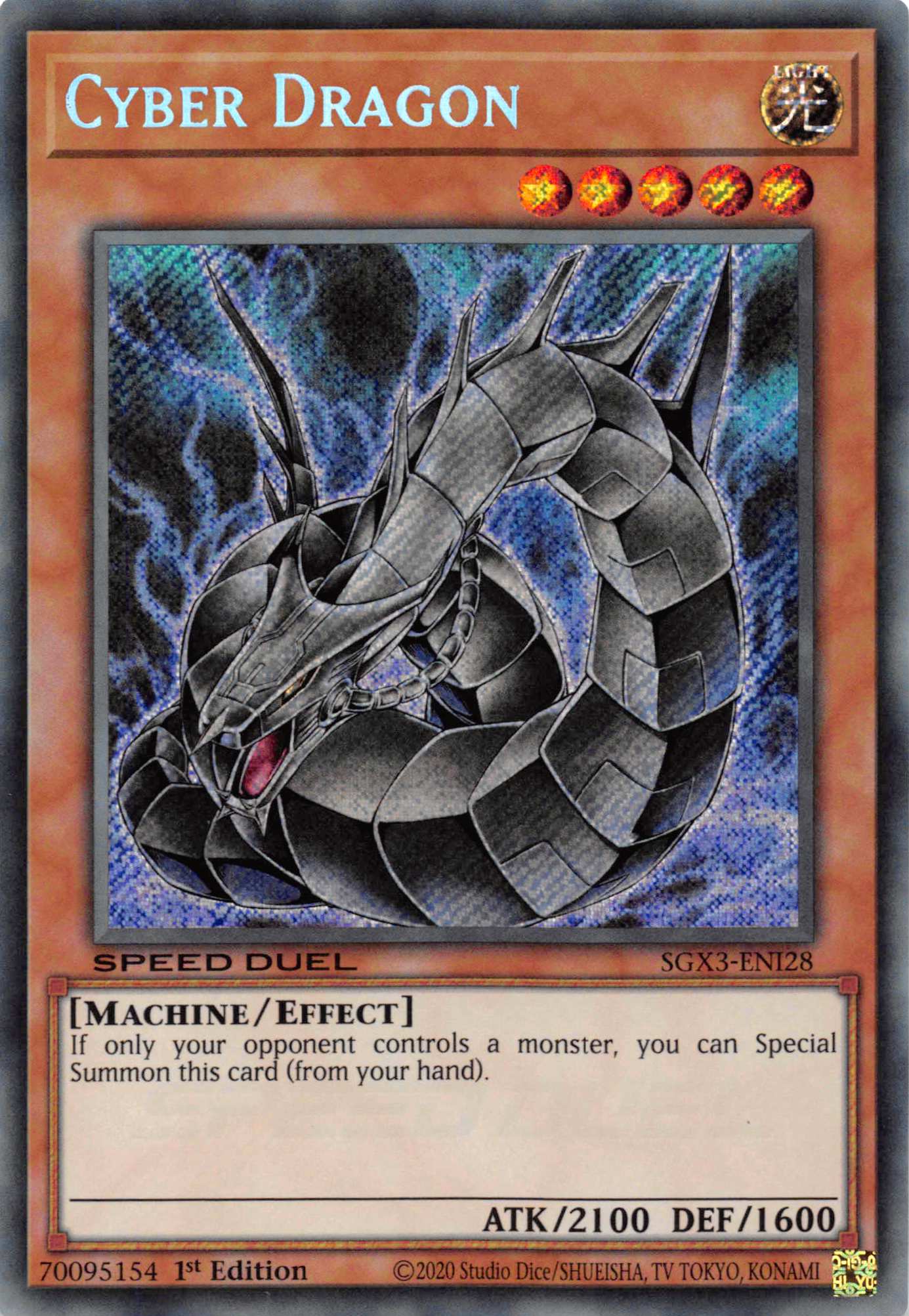 Cyber Dragon [SGX3-ENI28] Secret Rare