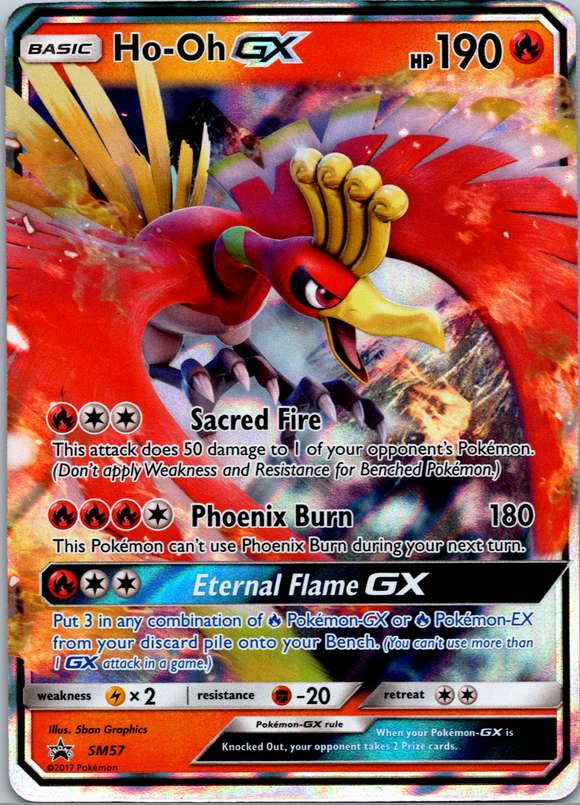 Ho-Oh GX - SM57 [SM57] [SM Promos] Holofoil