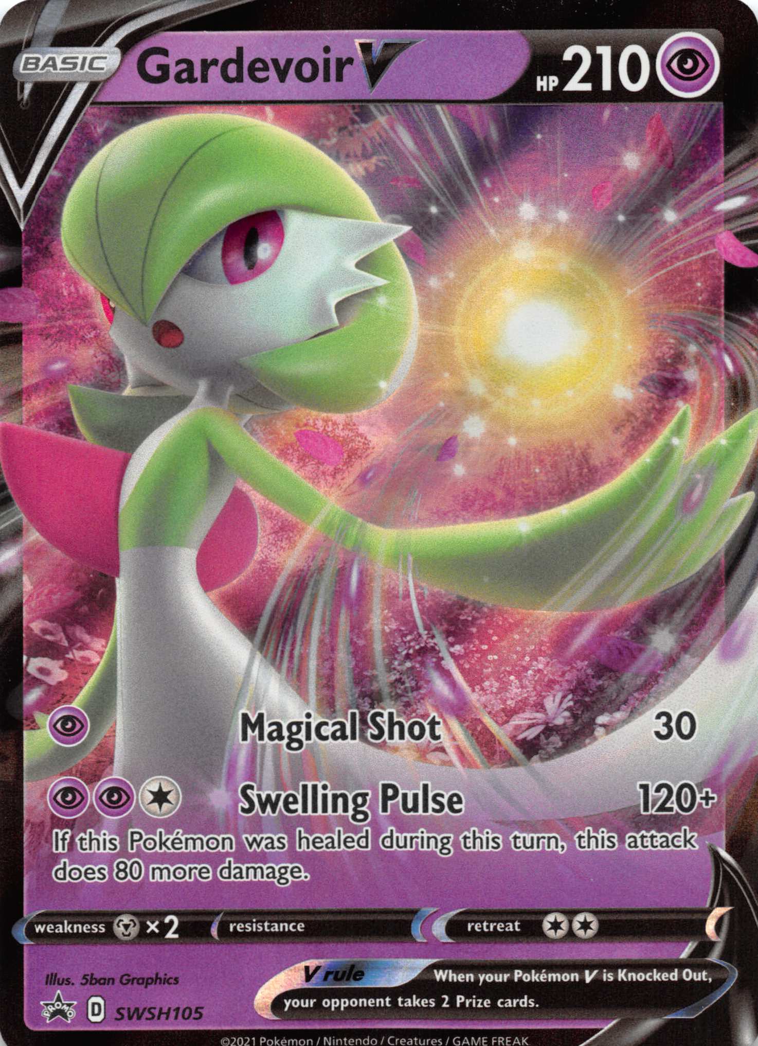 Gardevoir V (SWSH105) [Sword & Shield: Black Star Promos]